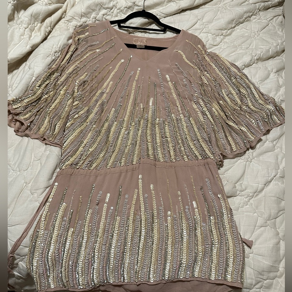 Mini sequin dress